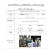 常熟进尚化学有限公司职业病危害现状评价报告