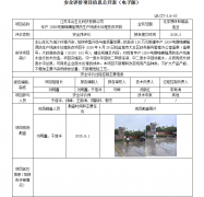 江苏丰山生化科技有限公司 年产1200吨烟嘧磺隆原
