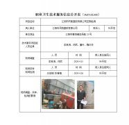 江阴市开凯塑胶有限公司定期检测　