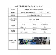 特雷克斯（常州）机械有限公司定期检测
