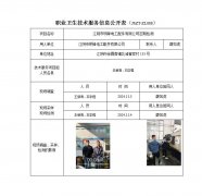 江阴市明锋电工配件有限公司定期检测　